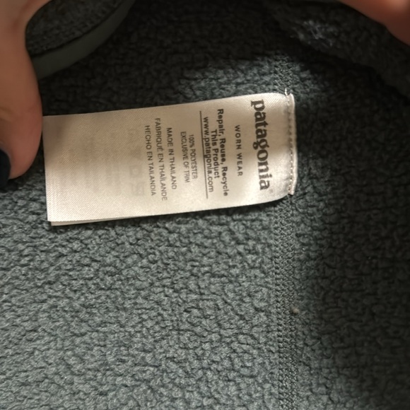 Green Patagonia Better Sweater Quarter Zip - Picture 3 of 7